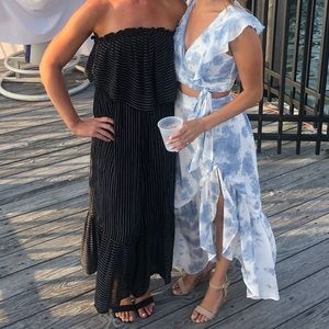 Striped Flowy Jumpsuit